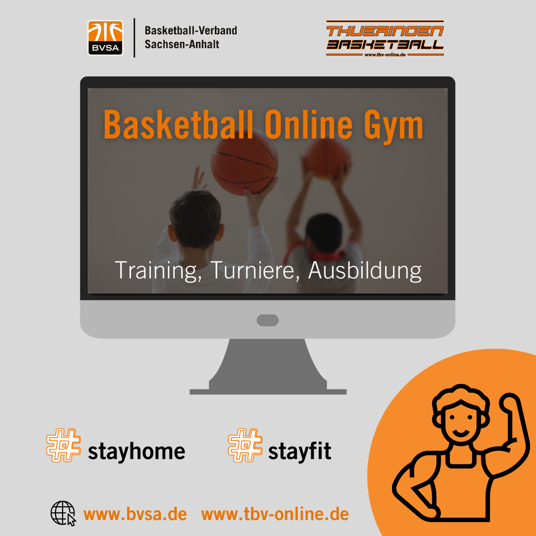 Basketball Online Gym // Grafik: BVSA